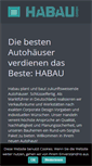 Mobile Screenshot of habau.de